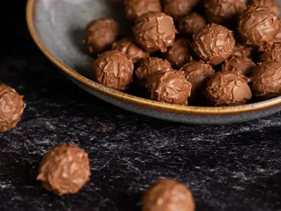 Truffes selber machen — weiss, Milch und dunkel